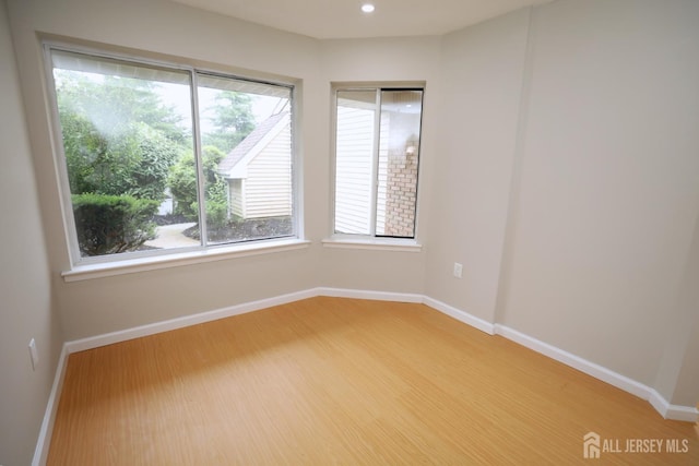 117 Nathan Dr, North Brunswick, NJ 08902 - unfurnished room with light wood-style flooring and recessed lighting
