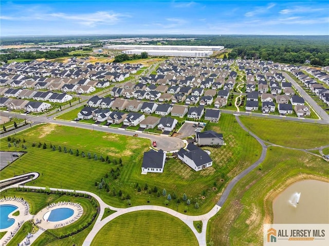 15 Galerie Ct, Monroe, NJ 08831 - aerial overview of property's location with nearby suburban area
