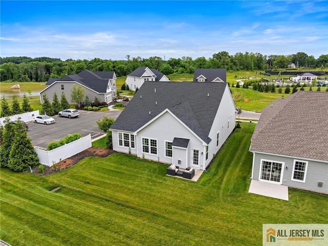 15 Galerie Ct, Monroe, NJ 08831 - drone / aerial view of a tree filled landscape and a nearby body of water
