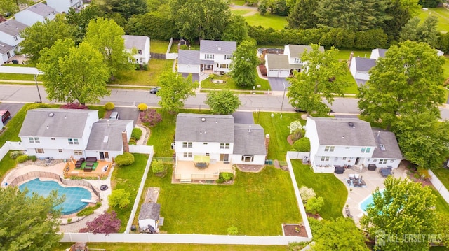 5 Wetherhill Way S, Brunswick, NJ 08810 - aerial view of residential area with a pool