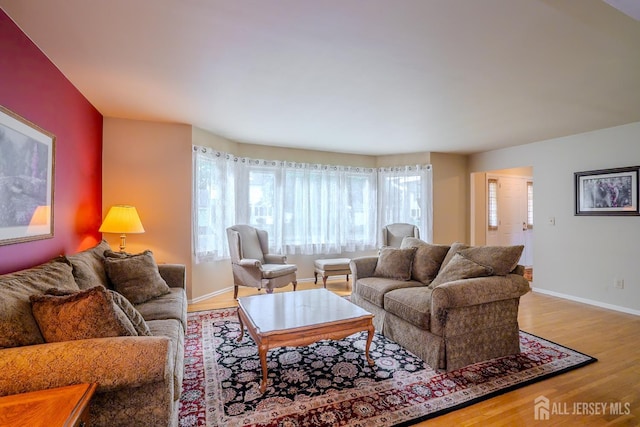 5 Wetherhill Way S, Brunswick, NJ 08810 - living room featuring wood finished floors and baseboards