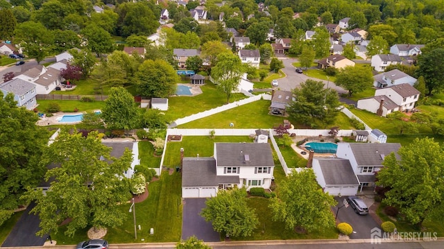 5 Wetherhill Way S, Brunswick, NJ 08810 - aerial view of residential area with a pool