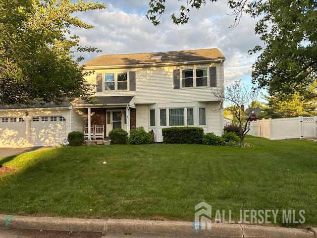 5 Wetherhill Way S, Brunswick, NJ 08810 - view of front of house with a garage and driveway
