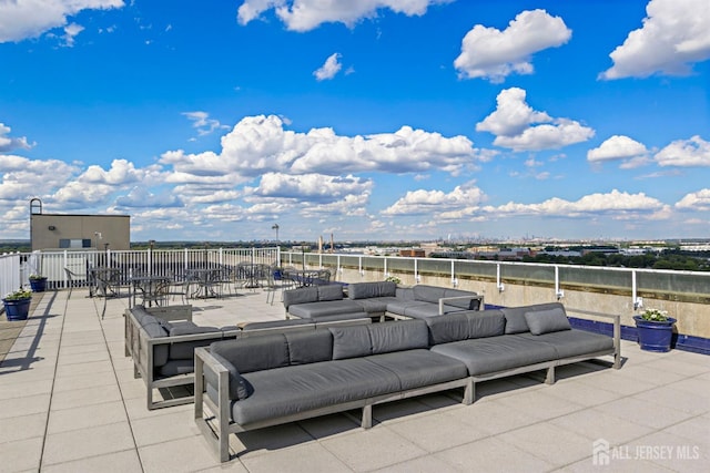 1 Carriage City Plz Unit 509, Rahway, NJ 07065 - view of patio / terrace with an outdoor living space
