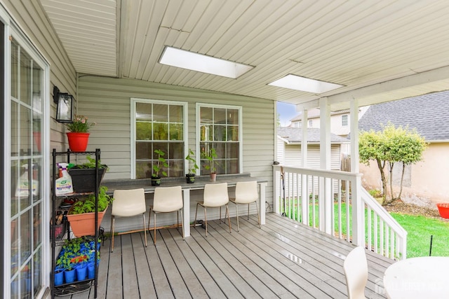 63 Clinton Ave, Keasbey, NJ 08832 - view of deck