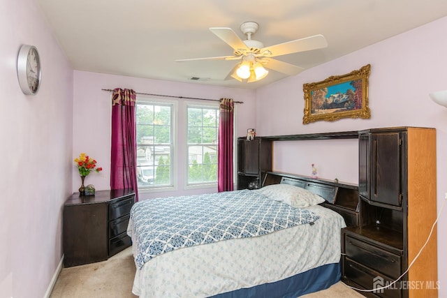 63 Clinton Ave, Keasbey, NJ 08832 - bedroom featuring carpet flooring and ceiling fan