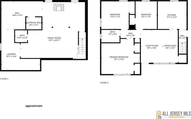 440 E Ave, Sewaren, NJ 07077 - view of room layout