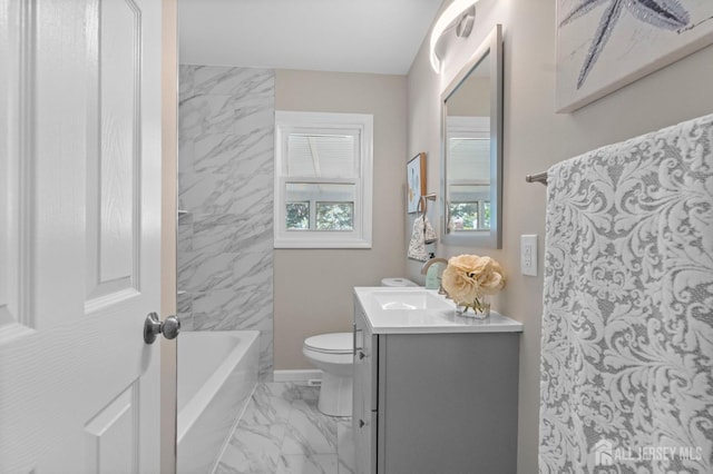 226 Schussler St, Sayreville, NJ 08879 - bathroom with marble finish flooring and vanity