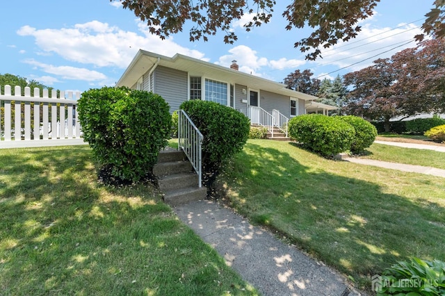 226 Schussler St, Sayreville, NJ 08879 - view of front of home featuring a chimney