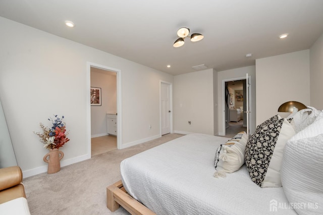 45 Athens Way, Aberdeen, NJ 07721 - bedroom with light carpet and recessed lighting