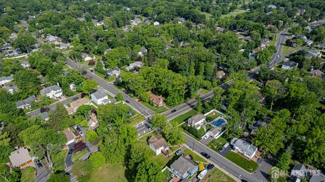 425 Grove Ave, Metuchen, NJ 08840 - aerial view of property and surrounding area featuring nearby suburban area