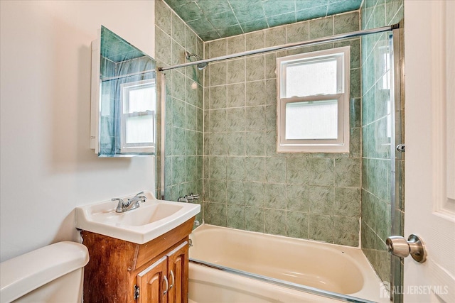 8 Macarthur Dr, Edison, NJ 08837 - bathroom with toilet, vanity, and shower / tub combination