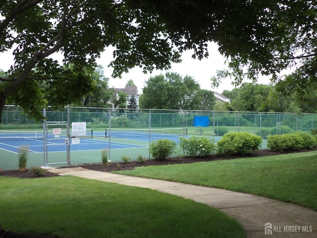 297 Kraemer Ct, East Brunswick, NJ 08816 - view of tennis court