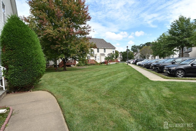 view of yard