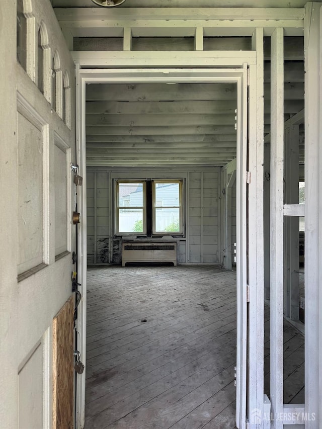1534 Julian Ter, Union Twp, NJ 07083 - hall featuring wood-type flooring