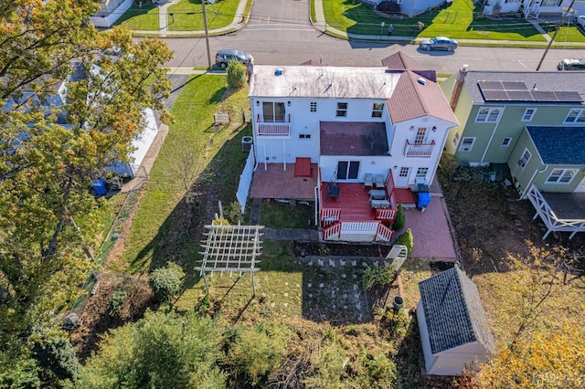 bird's eye view