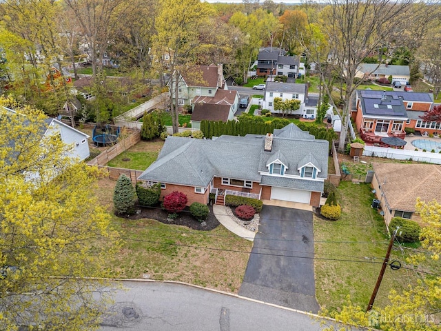 207 Dellwood Rd, Metuchen, NJ 08840 - aerial view of residential area
