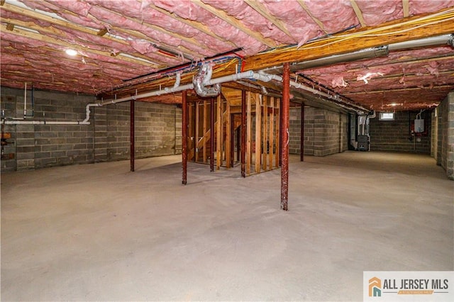 4 Kristina Ct, East Brunswick, NJ 08816 - view of unfinished basement