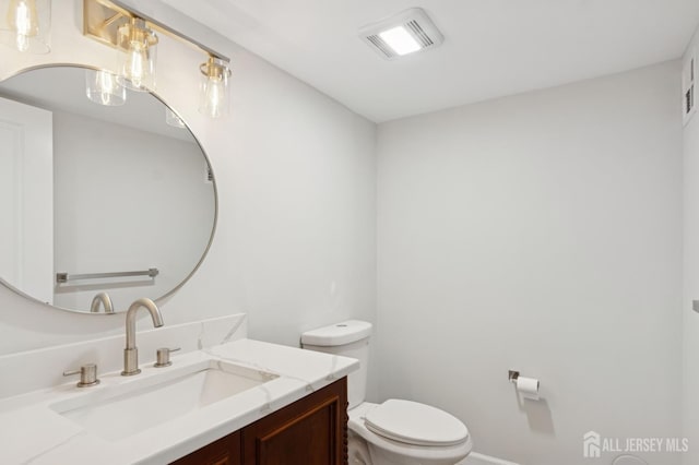 831 W Inman Ave, Rahway, NJ 07065 - bathroom with toilet and vanity