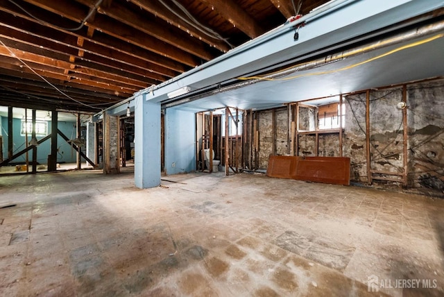 52 Wade St, Jersey City, NJ 07305 - below grade area featuring plenty of natural light