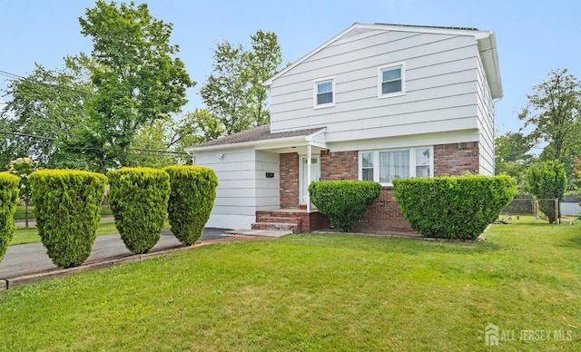2001 Grant Ave, South Plainfield, NJ 07080 - view of front of home with brick siding