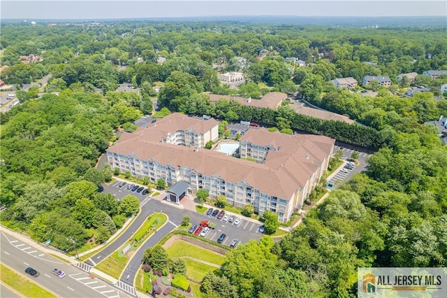 540 Cranbury Rd Unit 442, East Brunswick, NJ 08816 - drone / aerial view of a heavily wooded area