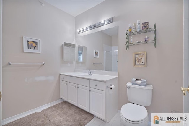 540 Cranbury Rd Unit 442, East Brunswick, NJ 08816 - bathroom featuring vanity and a shower