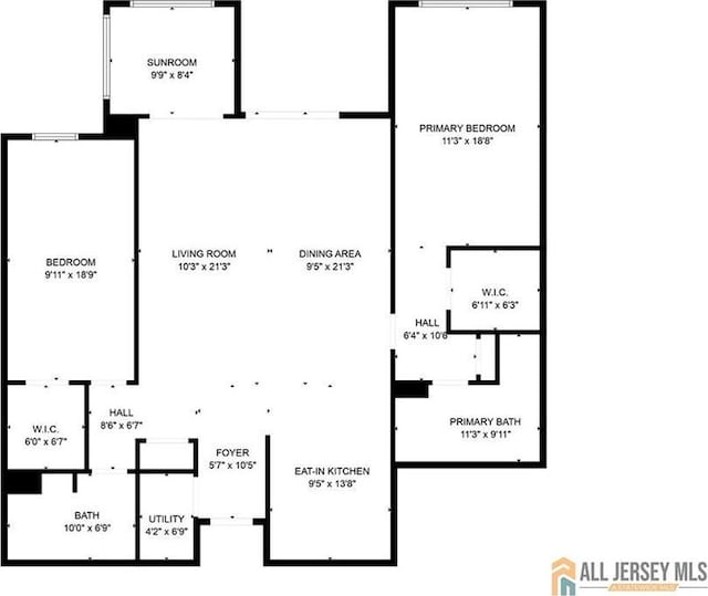 540 Cranbury Rd Unit 442, East Brunswick, NJ 08816 - view of home floor plan