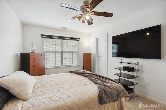 267 Tyler Ct, Monroe, NJ 08831 - bedroom featuring carpet flooring and a ceiling fan