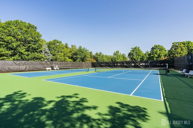 267 Tyler Ct, Monroe, NJ 08831 - view of tennis court with community basketball court