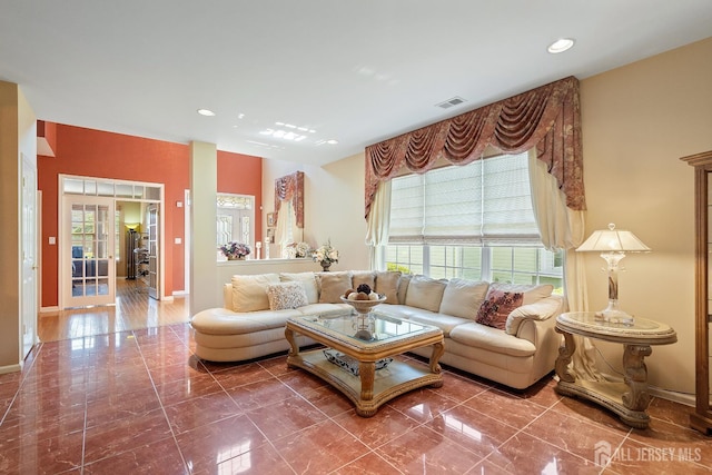 267 Tyler Ct, Monroe, NJ 08831 - living area with recessed lighting