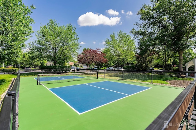 267 Tyler Ct, Monroe, NJ 08831 - view of tennis court with community basketball court