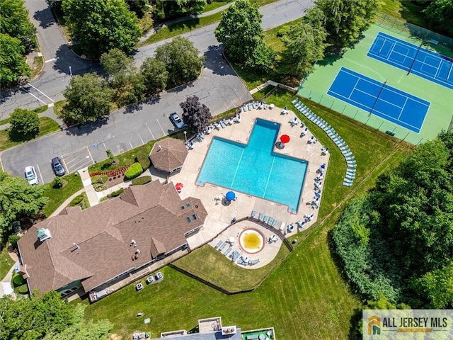 4211 Bayberry Ct, South Brunswick, NJ 08852 - view of property location with a pool
