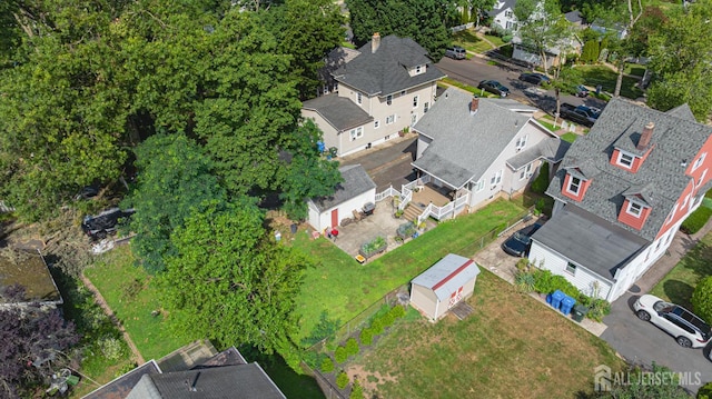 305 Penfield Pl, Dunellen, NJ 08812 - aerial perspective of suburban area