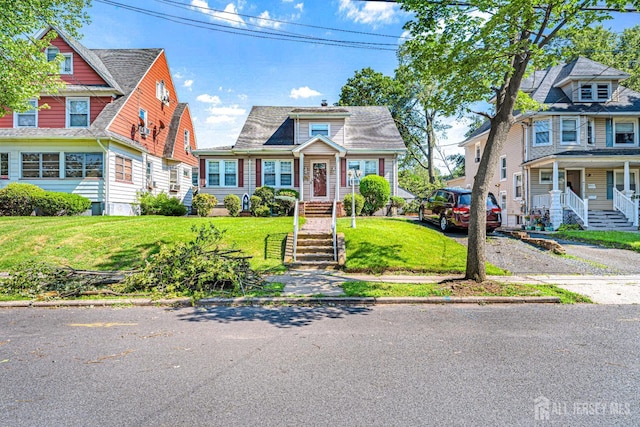 305 Penfield Pl, Dunellen, NJ 08812 - view of front of property with a front yard