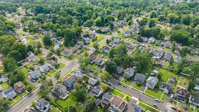 305 Penfield Pl, Dunellen, NJ 08812 - aerial overview of property's location featuring nearby suburban area