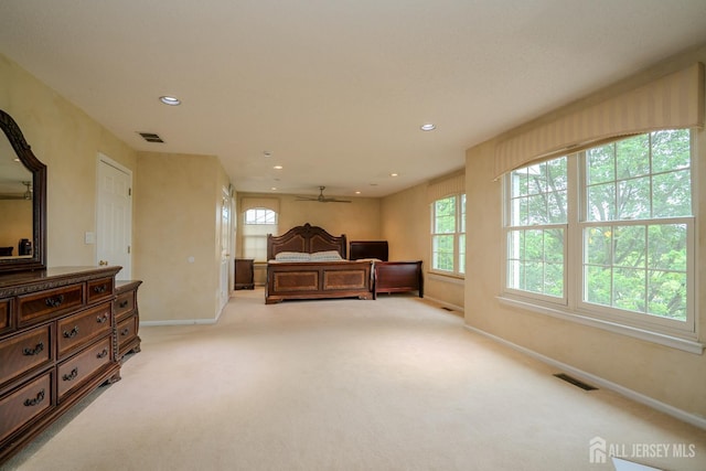 5 Fairmount Ct, Monroe, NJ 08831 - bedroom with multiple windows, light colored carpet, and recessed lighting