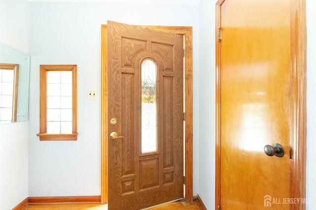 2624 Tremley Point Rd, Linden, NJ 07036 - foyer entrance with baseboards