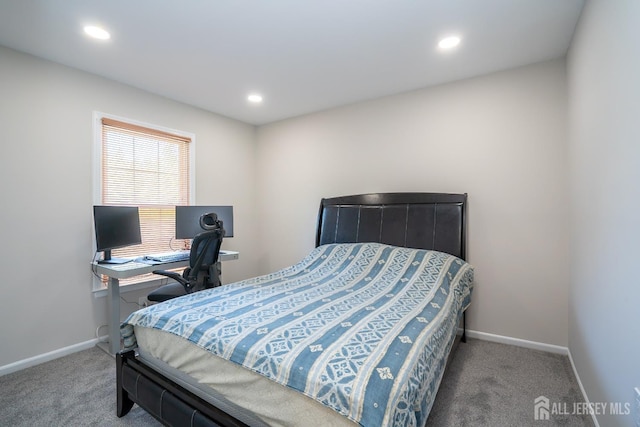 55 Cambridge Way, West Windsor, NJ 08550 - bedroom with carpet flooring, baseboards, and recessed lighting