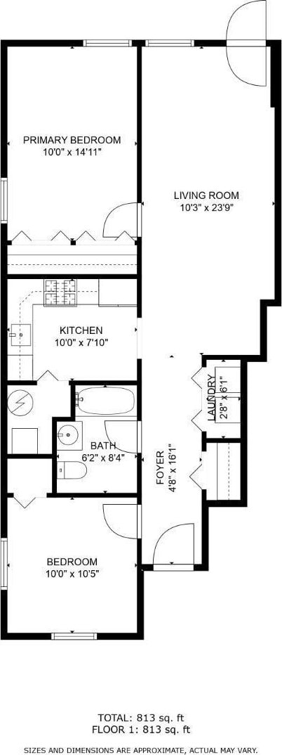128 Remsen Ave Unit A, New Brunswick, NJ 08901 - floor plan / room layout
