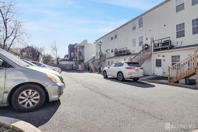 128 Remsen Ave Unit A, New Brunswick, NJ 08901 - view of asphalt road with stairs and a residential view