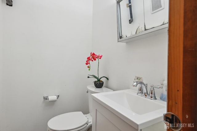 23 Little Brook Ln, Monroe, NJ 08831 - half bathroom with vanity and toilet