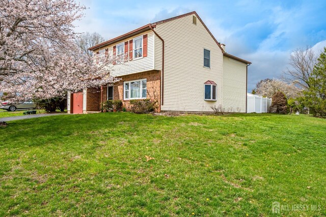86 Bunker Hill Rd, Lawrence, NJ 08648 - view of property exterior with brick siding
