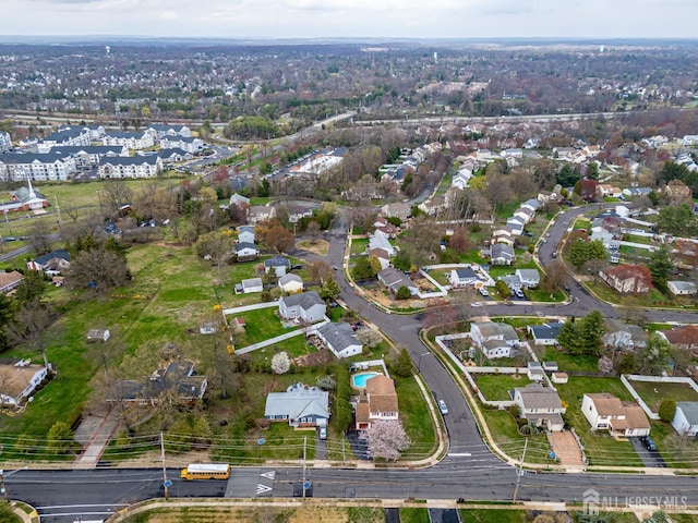 86 Bunker Hill Rd, Lawrence, NJ 08648 - aerial view of property and surrounding area featuring nearby suburban area