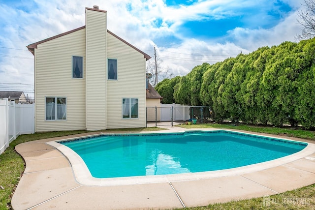 86 Bunker Hill Rd, Lawrence, NJ 08648 - view of pool featuring a fenced backyard