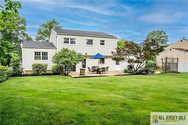 13 Steven Rd, South Brunswick, NJ 08824 - back of house featuring a patio