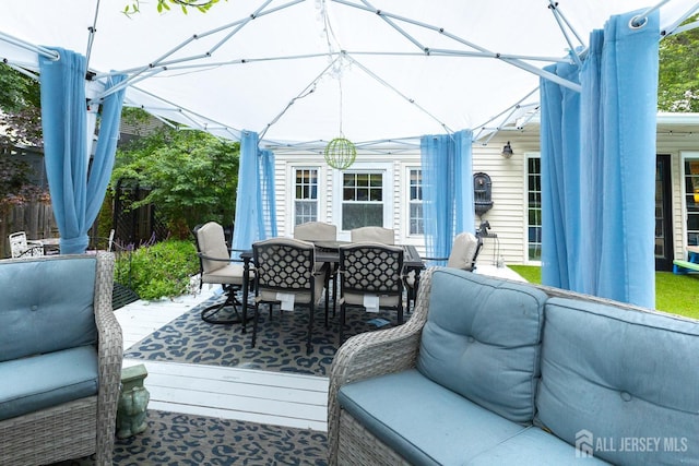 520 Albermarle St, Rahway, NJ 07065 - deck featuring outdoor dining space