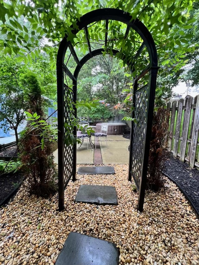 520 Albermarle St, Rahway, NJ 07065 - view of yard featuring a patio