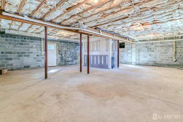 1032 3rd Ave, Manchester, NJ 08757 - view of unfinished below grade area