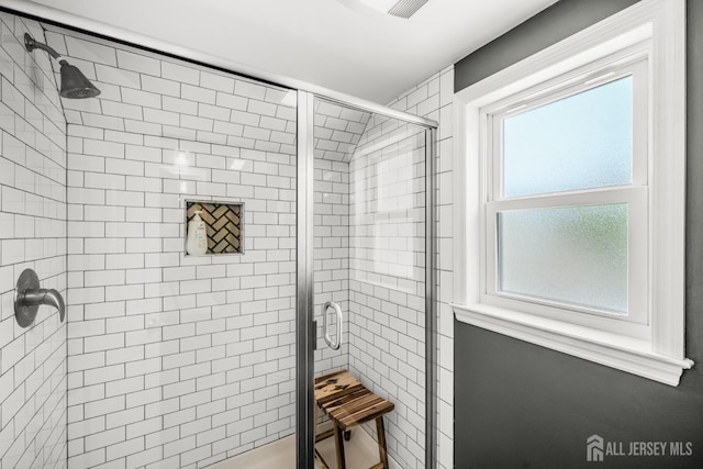 5 Wendy Rd, Woodbridge Proper, NJ 07067 - full bath featuring a shower stall and plenty of natural light